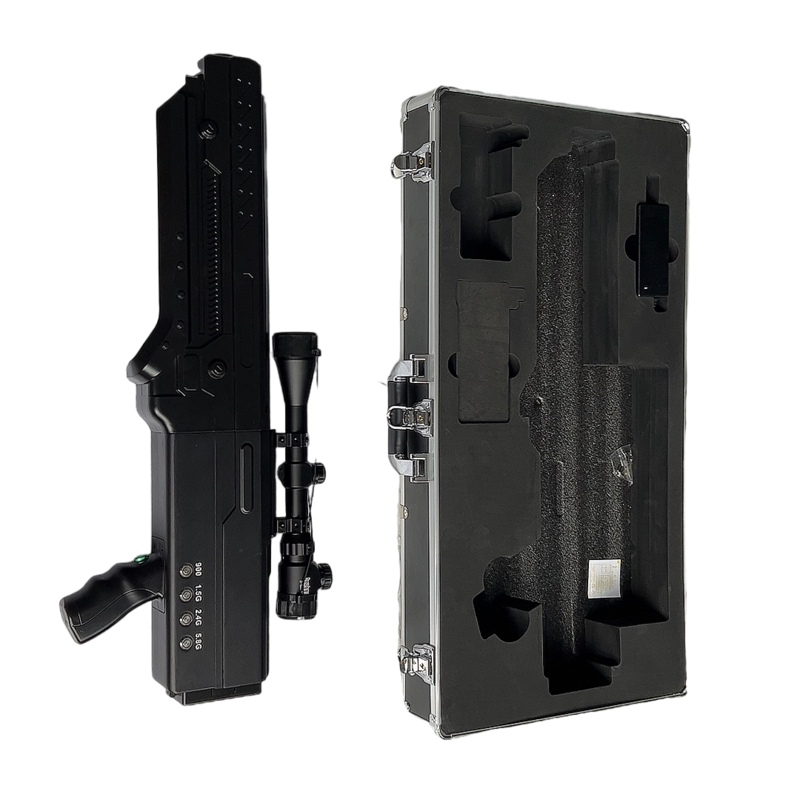  平潭手持便携式枪型低空防御反制四通道A型