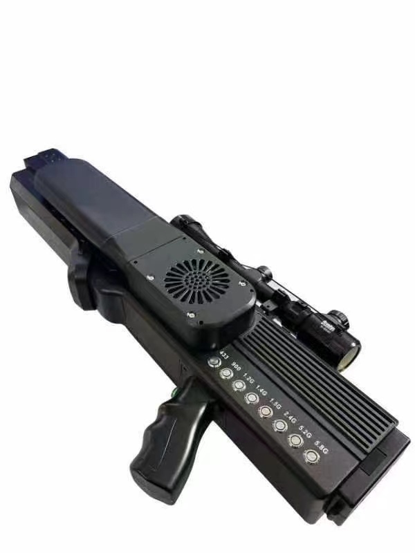  平潭手持便携式枪型低空防御反制八通道